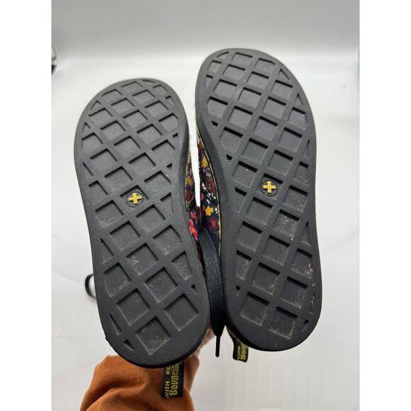 Dr. Martens Maelly Dark Floral Canvas Upper High Top Combat Boots Women’s Size 5 - Picture 12 of 12